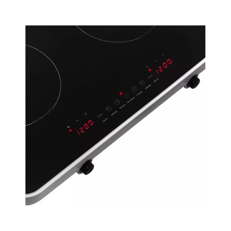 Настольная электрическая плита Kitfort КТ-136 черный