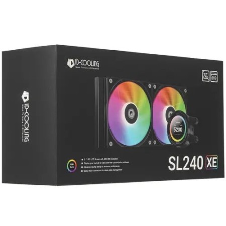 Система водяного охлаждения ID-Cooling SL240 XE чёрный