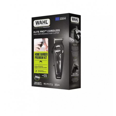 Машинка для стрижки волос Wahl Elite Pro Cordless (20606.0460) черный/серебристый