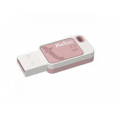 256 ГБ USB Флеш-накопитель Netac UA31 (NT03UA31N-256G-32PK) белый/розовый
