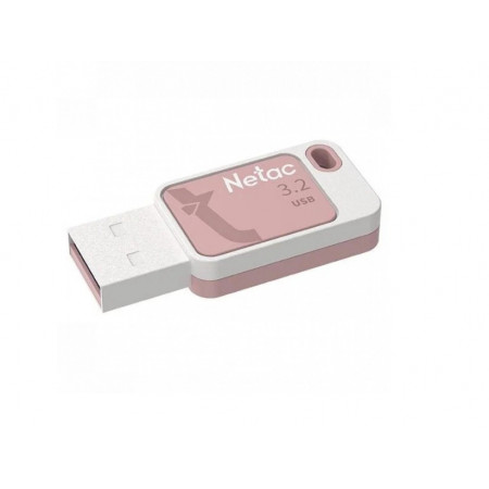 256 ГБ USB Флеш-накопитель Netac UA31 (NT03UA31N-256G-32PK) белый/розовый
