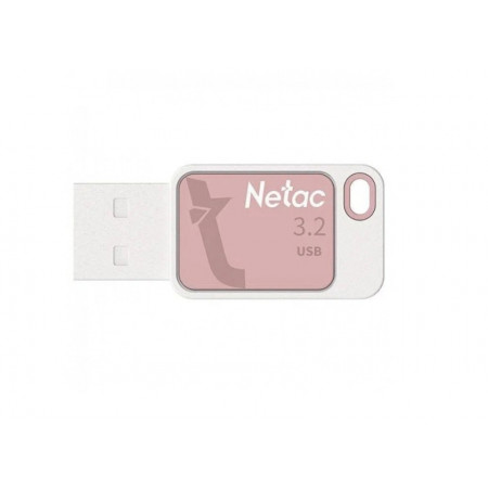 256 ГБ USB Флеш-накопитель Netac UA31 (NT03UA31N-256G-32PK) белый/розовый