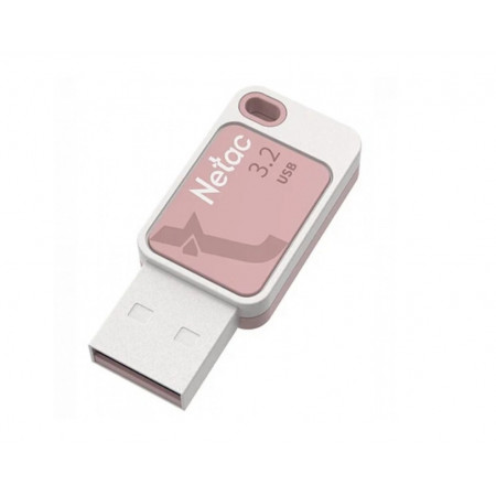256 ГБ USB Флеш-накопитель Netac UA31 (NT03UA31N-256G-32PK) белый/розовый