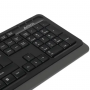 Клавиатура + мышь проводная A4Tech Fstyler F1010 (F1010-GREY) серый