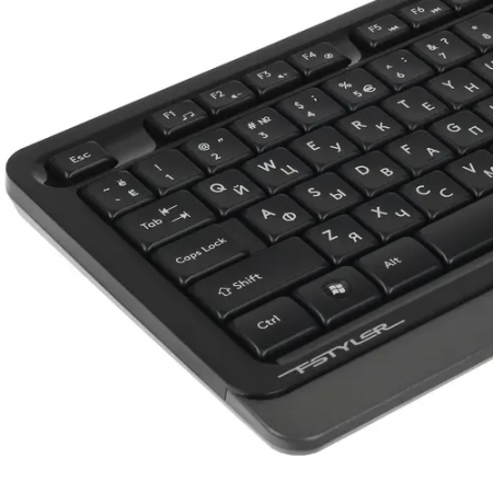 Клавиатура + мышь проводная A4Tech Fstyler F1010 (F1010-GREY) серый