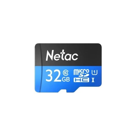 32 ГБ Карта памяти Netac microSDHC (NT02P500STN-032G-S) чёрный