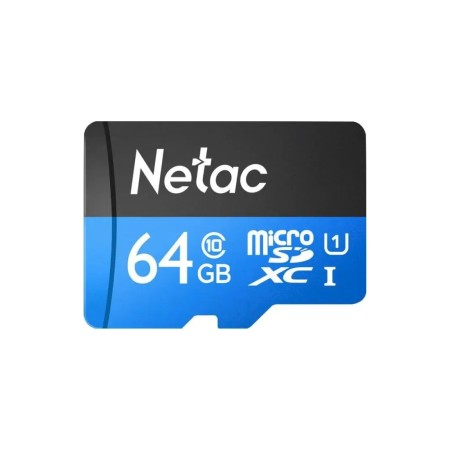 64 ГБ Карта памяти Netac microSDXC (NT02P500STN-064G-S) черный