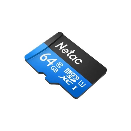 64 ГБ Карта памяти Netac microSDXC (NT02P500STN-064G-S) черный