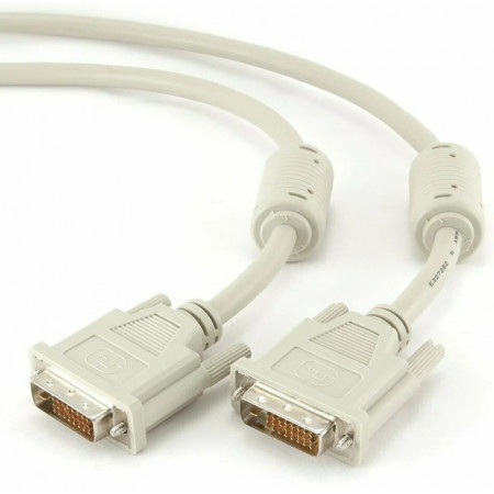 Кабель DVI-D - DVI-D Cablexpert CC-DVI2-10 3 м белый