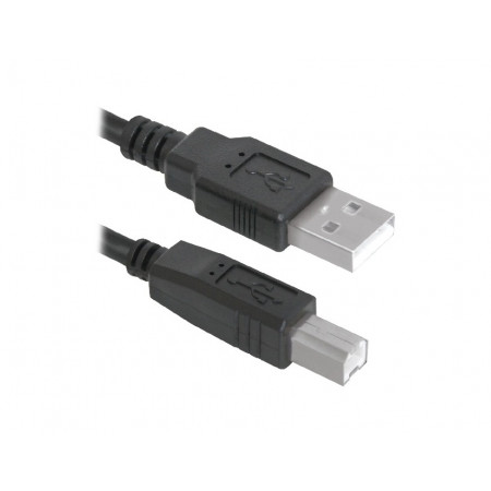 Кабель USB 2.0 Type-A - USB 2.0 Type-B Defender USB04-10 (83764) 3 м черный