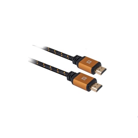 Кабель HDMI - HDMI Defender HDMI-17PRO (87460) 5 м черный/оранжевый