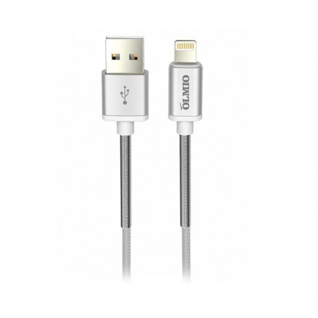 Кабель Lightning 8-pin - USB 2.0 Type-A Olmio HD (38645) 1.2 м белый