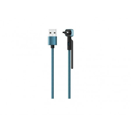 Кабель USB Type-C - USB 2.0 Type-A Olmio Stand (39505) 1.2 м синий