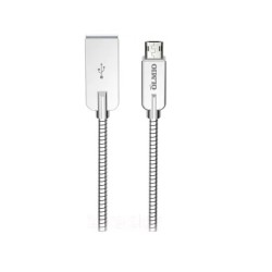 Кабель micro USB - USB 2.0 Type-A Olmio Steely (38650) 1.2 м серый Кабель micro USB - USB 2.0 Type-A Olmio Steely (38650) 1.2 м серый