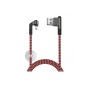 Кабель Lightning 8-pin - USB 2.0 Type-A Olmio X-Game Neo (38905) 1.2 м коралловый