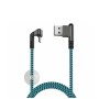 Кабель micro USB - USB 2.0 Type-A Olmio X-Game Neo (38906) 1.2 м голубой