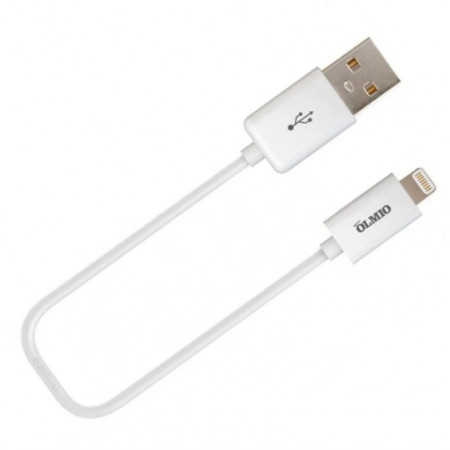 Кабель Lightning 8-pin - USB 2.0 Type-A Olmio 41666 1 м белый