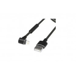 Кабель Lightning 8-pin - USB 2.0 Type-A Ritmix RCC-423 (80000790) 1 м черный