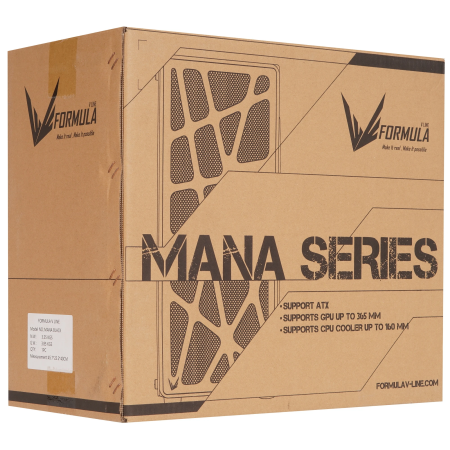 Корпус Formula V Line Mana (Mana Black) черный