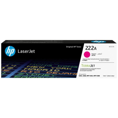 Тонер-картридж лазерный HP 222A (W2223A) пурпурный (с чипом)