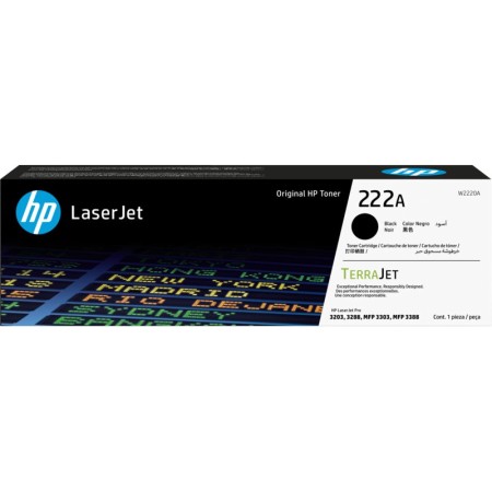 Тонер-картридж лазерный HP 222A (W2220A) черный (с чипом)