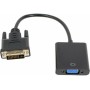 Переходник DVI-I - VGA Cablexpert A-DVID-VGAF-01 черный
