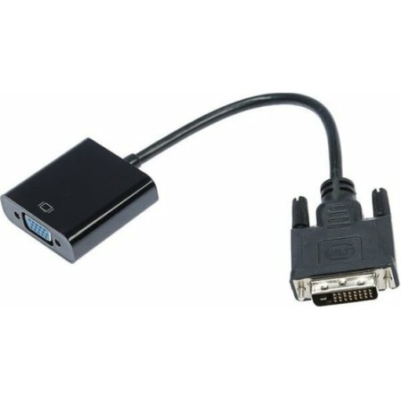 Переходник DVI-I - VGA Cablexpert A-DVID-VGAF-01 черный