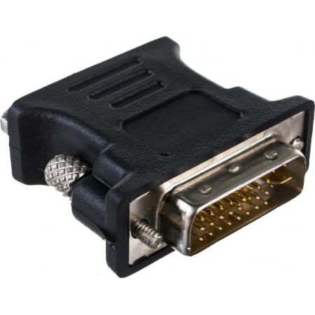 Переходник DVI-I - VGA Cablexpert A-DVI-VGA-BK черный