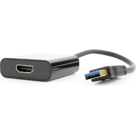 Переходник USB Type A - HDMI Cablexpert A-USB3-HDMI-02 черный