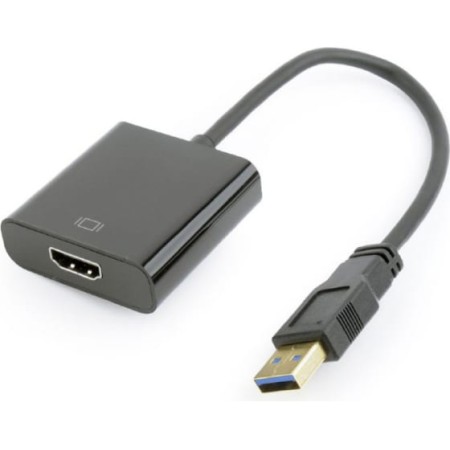 Переходник USB Type A - HDMI Cablexpert A-USB3-HDMI-02 черный