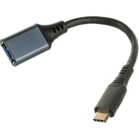 Переходник USB 3.0 Type-A - USB 3.0 Type-C Cablexpert A-USB3C-OTGAF-01 0.15 м черный