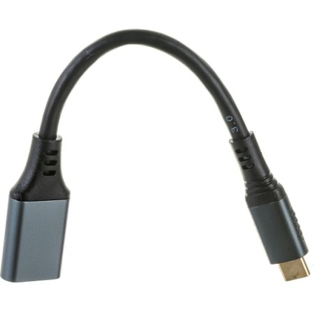 Переходник USB 3.0 Type-A - USB 3.0 Type-C Cablexpert A-USB3C-OTGAF-01 0.15 м черный