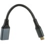 Переходник USB 3.0 Type-A - USB 3.0 Type-C Cablexpert A-USB3C-OTGAF-01 0.15 м черный