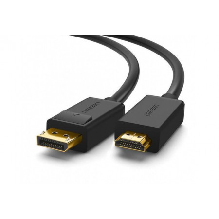 Кабель DisplayPort - HDMI UGREEN DP101 (10202) 1.5 м черный