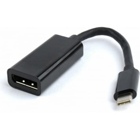 Переходник USB Type С - DisplayPort Cablexpert A-CM-DPF-01 черный