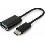 Переходник USB 2.0 Type-A - USB 2.0 Type-C Cablexpert A-OTG-CMAF2-01 0.2 м черный