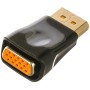 Переходник DisplayPort - VGA Cablexpert A-DPM-VGAF-01 черный