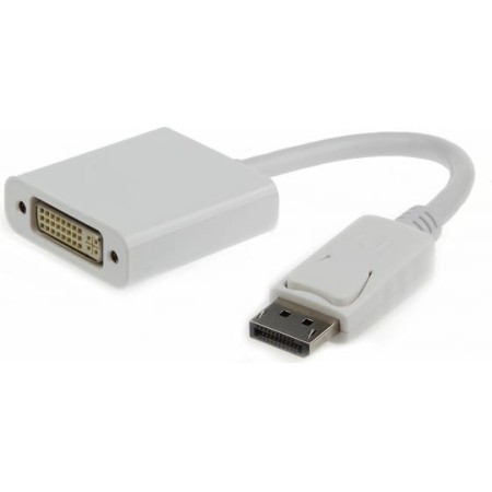 Переходник DisplayPort - DVI-I Cablexpert A-DPM-DVIF-002 белый