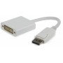 Переходник DisplayPort - DVI-I Cablexpert A-DPM-DVIF-002 белый