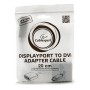 Переходник DisplayPort - DVI-I Cablexpert A-DPM-DVIF-002 белый