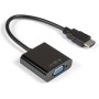 Переходник HDMI - VGA ExeGate EX-HDMIM-VGAF-0.15 черный
