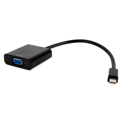 Переходник mini DisplayPort - VGA Cablexpert A-mDPM-VGAF-02 черный
