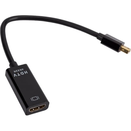 Переходник mini DisplayPort - HDMI Cablexpert A-mDPM-HDMIF4K-01 черный