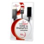 Переходник USB Type A+HDMI - DisplayPort Cablexpert DSC-HDMI-DP черный