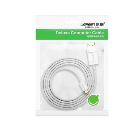 Переходник USB Type С - DisplayPort Ugreen MM139 (40420) белый
