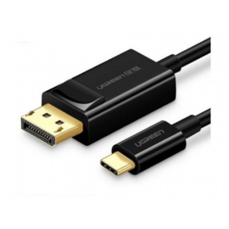 Переходник USB Type С - DisplayPort Ugreen MM139 (50994) черный