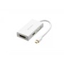 Переходник mini DisplayPort - HDMI+VGA+DVI Ugreen MD114 (20418) белый
