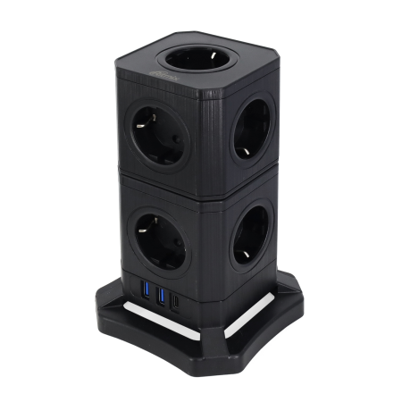 Сетевой фильтр Ritmix RM-292C чёрный 2 м