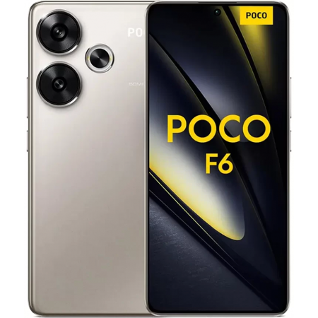 Смартфон Poco F6 (24069PC21G) NFC 12 ГБ/512 ГБ серый (Titanium)