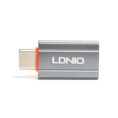 Переходник USB 2.0 Type-A - USB 2.0 Type-C LDNIO LC140 0.15 м серебристый